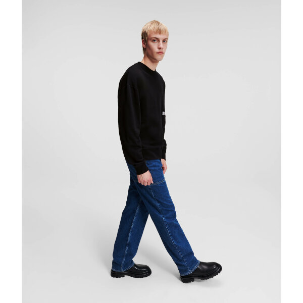 Ανδρική Φούτερ KARL LAGERFELD JEANS 236D1850 Μαύρο - Image 4