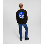 Ανδρική Φούτερ KARL LAGERFELD JEANS MONOGRAM 236D1854 Μαύρο - Image 2