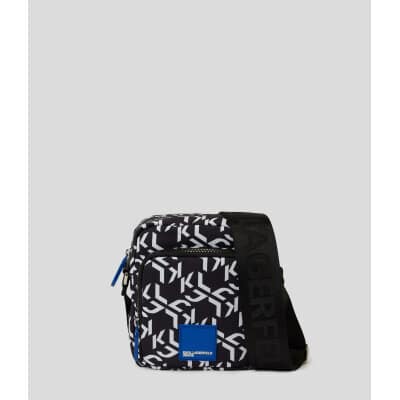 Ανδρική Τσάντα KARL LAGERFELD URBAN CROSSBODY 236D3006 Μαύρο Λευκό