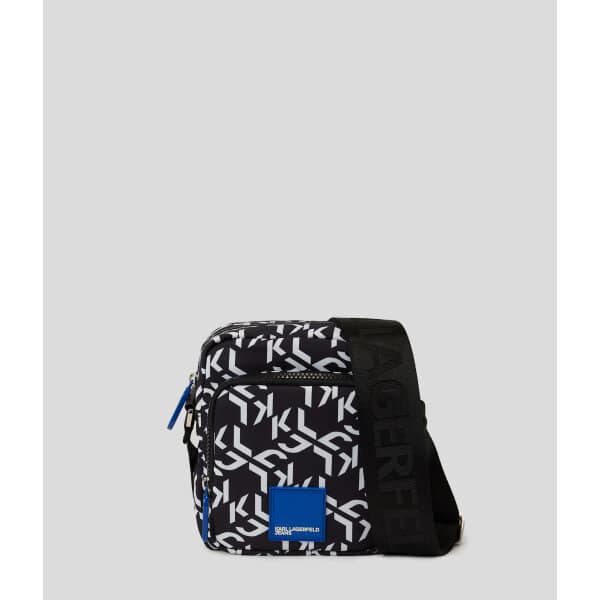 Ανδρική Τσάντα KARL LAGERFELD URBAN CROSSBODY 236D3006 Μαύρο Λευκό - Image 1