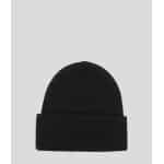 Ανδρικός Σκούφος KARL LAGERFELD KNITTED LOGO 236D3401 Μαύρο - Image 2
