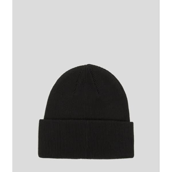 Ανδρικός Σκούφος KARL LAGERFELD KNITTED LOGO 236D3401 Μαύρο - Image 2