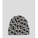 Ανδρικός Σκούφος KARL LAGERFELD MONOGRAM AOP 236D3408 Μαύρο Λευκό - Image 2