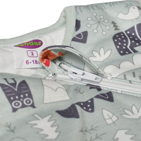 Υπνόσακος Χειμωνιάτικος Flex 2.5 Tog Woodland – Μέντα TENDER - Image 2