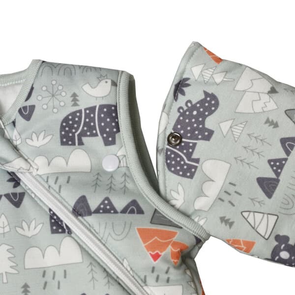 Υπνόσακος Χειμωνιάτικος Flex 2.5 Tog Woodland – Μέντα TENDER - Image 3