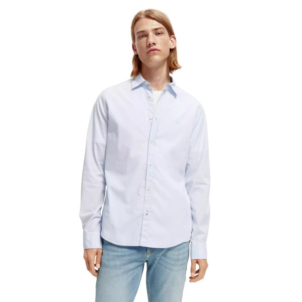 99147479-MDL-CRP Ανδρικό Πουκάμισο SCOTCH & SODA SLIM FIT 165316 Λευκό - Image 3