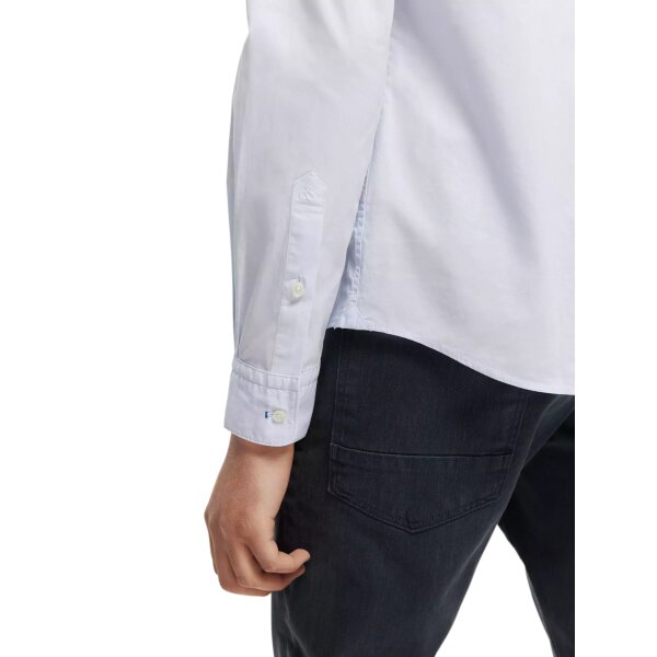 99147479-MDL-DTL2 Ανδρικό Πουκάμισο SCOTCH & SODA SLIM FIT 165316 Λευκό - Image 5