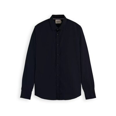 Ανδρικό Πουκάμισο SCOTCH & SODA SLIM FIT 165316 Μαύρο