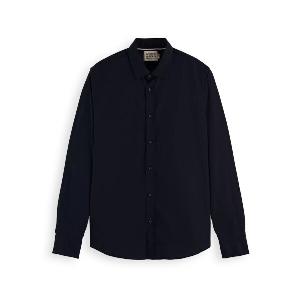 Ανδρικό Πουκάμισο SCOTCH & SODA SLIM FIT 165316 Μαύρο - Image 1