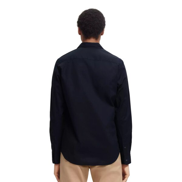 Ανδρικό Πουκάμισο SCOTCH & SODA SLIM FIT 165316 Μαύρο - Image 2