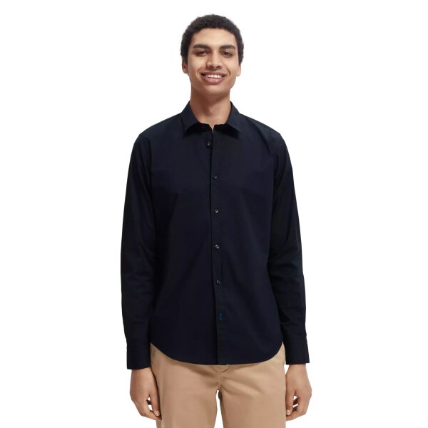 Ανδρικό Πουκάμισο SCOTCH & SODA SLIM FIT 165316 Μαύρο - Image 3