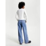 Γυναικεία Μπλούζα Λευκή CROPPED ΜΑΚΡΥΜΑΝΙΚΗ TOMMY JEANS DW0DW16448-YBH - Image 3