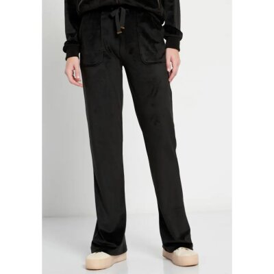 Γυναικείο Παντελόνι φόρμας σε βελουτέ ύφασμα Μαύρο FBL008-100-02 FUNKY BUDDHA