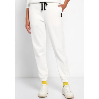 Γυναικείο Essential high-rise παντελόνι φόρμας Λευκό FBL008-106-02 FUNKY BUDDHA