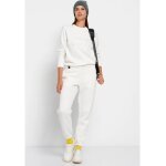 Γυναικείο Essential high-rise παντελόνι φόρμας Λευκό FBL008-106-02 FUNKY BUDDHA - Image 2