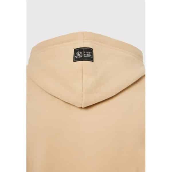 Γυναικεία Φούτερ με κουκούλα και κέντημα Μπέζ FBL008-106-06 FUNKY BUDDHA - Image 7