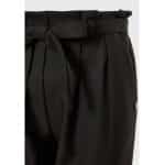 Γυναικείο casual παντελόνι με ζώνη Μαύρο FUNKY BUDDHA FBL008-110-02 - Image 6