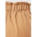 Γυναικείο casual παντελόνι με ζώνη Μπέζ FUNKY BUDDHA FBL008-110-02 - Image 7
