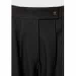 Γυναικείο casual παντελόνι με πιέτες Μαύρο FUNKY BUDDHA FBL008-117-02 - Image 2