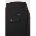 Γυναικείο casual παντελόνι με πιέτες Μαύρο FUNKY BUDDHA FBL008-117-02 - Image 3