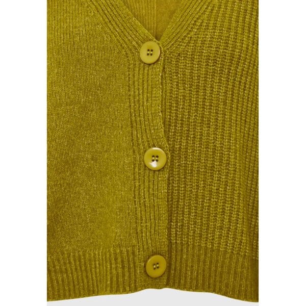 Γυναικεία Πλεκτή ζακέτα με φουσκωτά μανίκια FBL008-128-09 FUNKY BUDDHA - Image 6