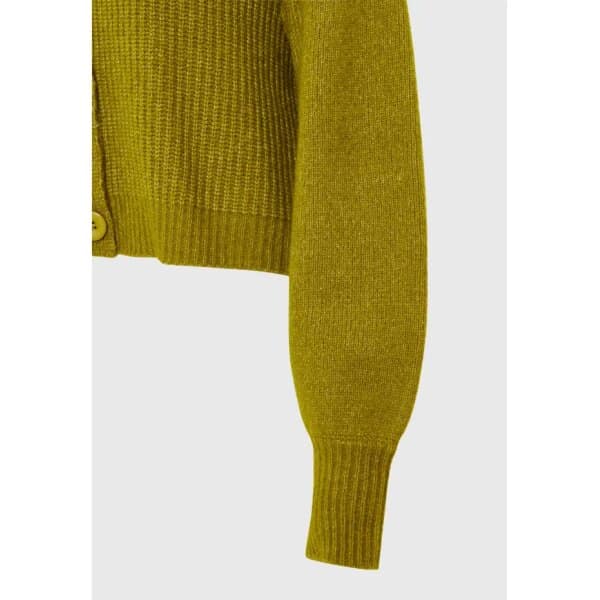 Γυναικεία Πλεκτή ζακέτα με φουσκωτά μανίκια FBL008-128-09 FUNKY BUDDHA - Image 7