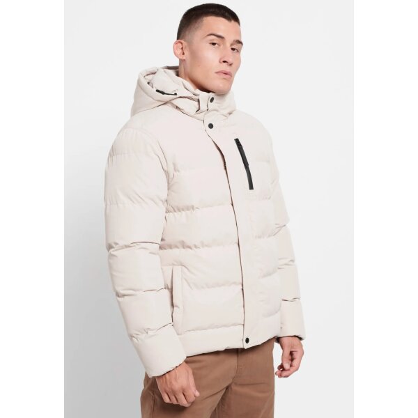 FBM008-036-01_STONE_4 Ανδρικό Μπουφάν FUNKY BUDDHA PUFFER FBM008-036-01 Μπεζ - Image 5