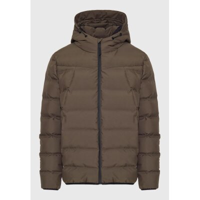 Ανδρικό Μπουφάν FUNKY BUDDHA PUFFER FBM008-038-01 Καφέ
