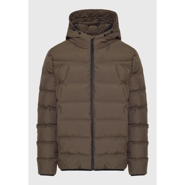 FBM008-038-01_OLIVE_BROWN_6 Ανδρικό Μπουφάν FUNKY BUDDHA PUFFER FBM008-038-01 Καφέ - Image 1