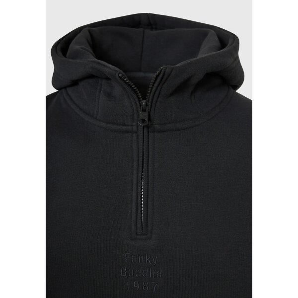 Ανδρική Φούτερ FUNKY BUDDHA FBM008-046-06 Μαύρο - Image 6