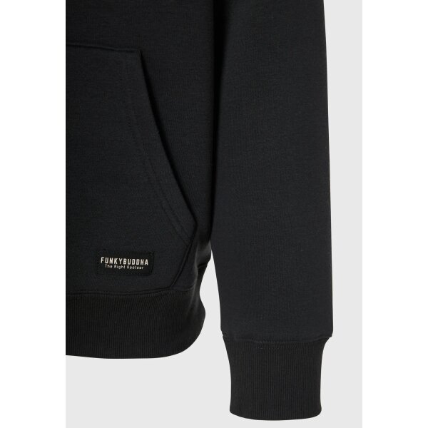 Ανδρική Φούτερ FUNKY BUDDHA FBM008-046-06 Μαύρο - Image 7