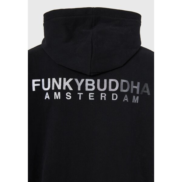 Ανδρική Φούτερ FUNKY BUDDHA FBM008-054-06 Μαύρο - Image 2