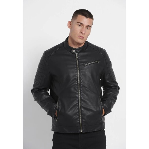 Ανδρική Δερματίνη FUNKY BUDDHA FBM008-060-01 Μαύρο - Image 2