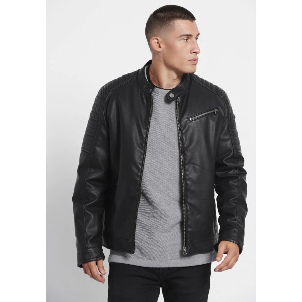 Ανδρική Δερματίνη FUNKY BUDDHA FBM008-060-01 Μαύρο - Image 5