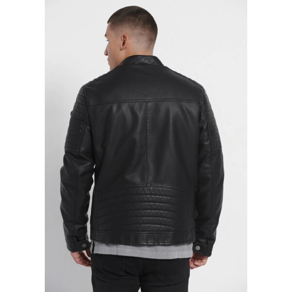 Ανδρική Δερματίνη FUNKY BUDDHA FBM008-060-01 Μαύρο - Image 6