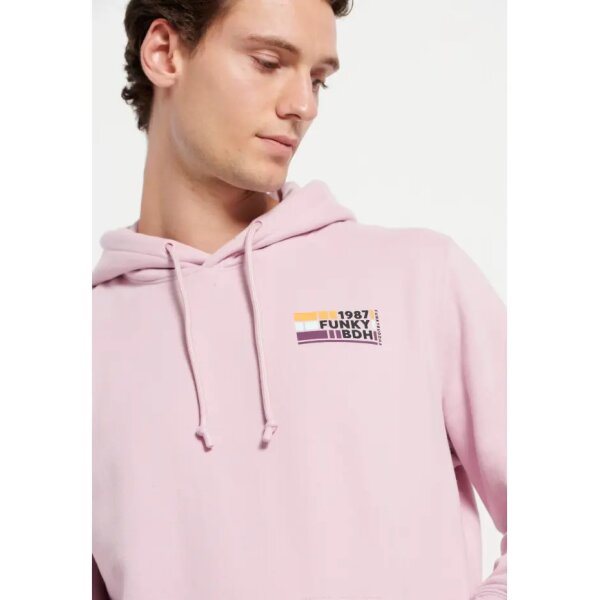 FBM008-063-06_LT_PINK_4 Ανδρική Φούτερ Με Τύπωμα στην Πλάτη FUNKY BUDDHA FBM008-063-06 Ροζ - Image 4