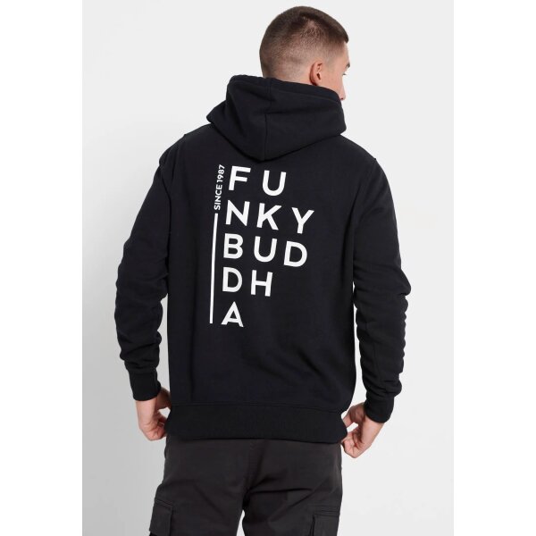 Ανδρική Φούτερ FUNKY BUDDHA FBM008-068-06 Μαύρο - Image 2