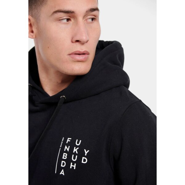 Ανδρική Φούτερ FUNKY BUDDHA FBM008-068-06 Μαύρο - Image 3