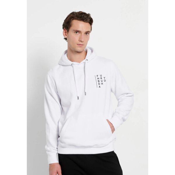 Ανδρική Φούτερ FUNKY BUDDHA FBM008-068-06 Λευκό - Image 2