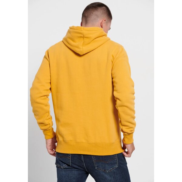 FBM008-069-06_OCHRA_4 Ανδρική Φούτερ FUNKY BUDDHA FBM008-069-06 Κίτρινο - Image 5