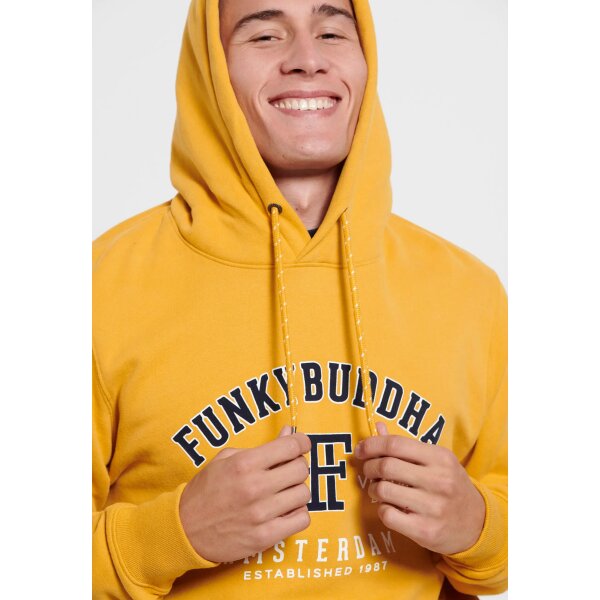 FBM008-069-06_OCHRA_5 Ανδρική Φούτερ FUNKY BUDDHA FBM008-069-06 Κίτρινο - Image 6