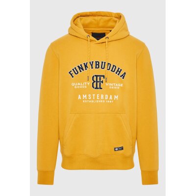 Ανδρική Φούτερ FUNKY BUDDHA FBM008-069-06 Κίτρινο