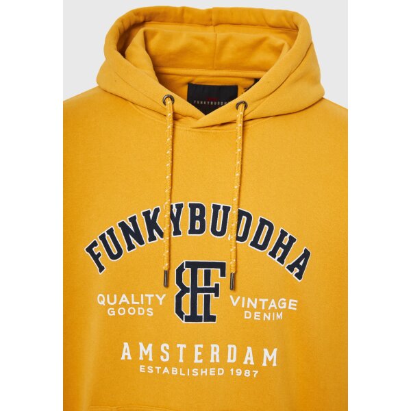 FBM008-069-06_OCHRA_7 Ανδρική Φούτερ FUNKY BUDDHA FBM008-069-06 Κίτρινο - Image 7