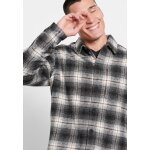 Ανδρικό Πουκάμισο Καρώ FUNKY BUDDHA FBM008-080-05 Ανθρακί - Image 4