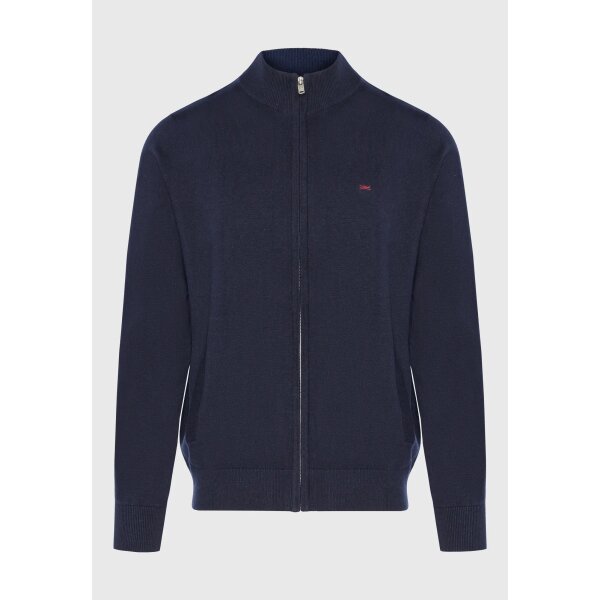 Ανδρική Ζακέτα Πλεκτή FUNKY BUDDHA FBM008-080-09 Μπλε - Image 1