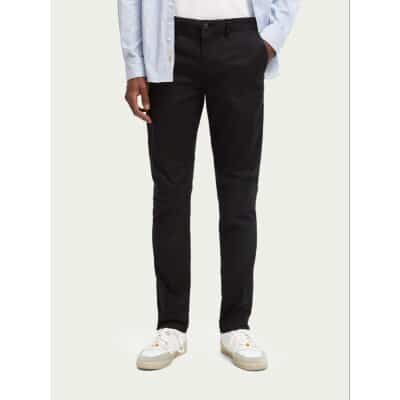 Ανδρικό Παντελόνι CHINO SCOTCH & SODA SUPER SLIM FIT 165613 Μαύρο