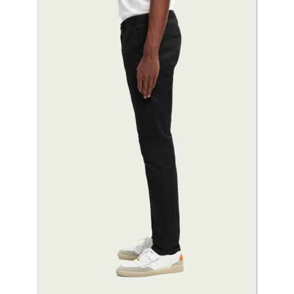 Ανδρικό Παντελόνι CHINO SCOTCH & SODA SUPER SLIM FIT 165613 Μαύρο - Image 4