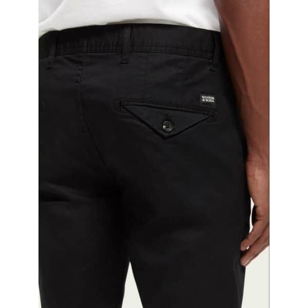 Ανδρικό Παντελόνι CHINO SCOTCH & SODA SUPER SLIM FIT 165613 Μαύρο - Image 5