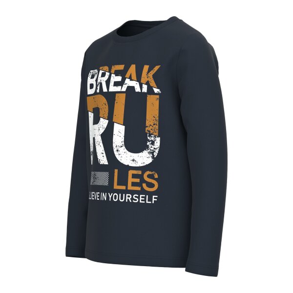 ΠΑΙΔΙΚΗ ΜΠΛΟΥΖΑ ΜΑΚΡΥΜΑΝΙΚΗ ΜΑΚΟ ΑΓΟΡΙ ΜΠΛΕ NAME IT 13220349 - Image 3