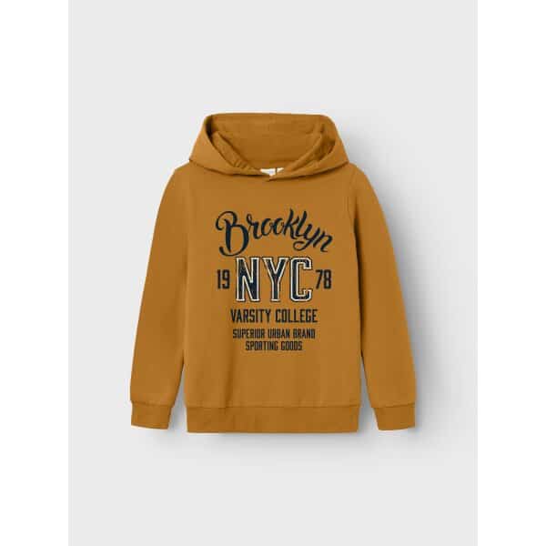 NAME-IT_Autumnwinter_4347326_13220352_3 ΠΑΙΔΙΚΗ ΜΠΛΟΥΖΑ ΦΟΥΤΕΡ ΜΕ ΚΟΥΚΟΥΛΑ ΜΟΥΣΤΑΡΔΙ ΑΓΟΡΙ  NAME IT 13220352 - Image 3